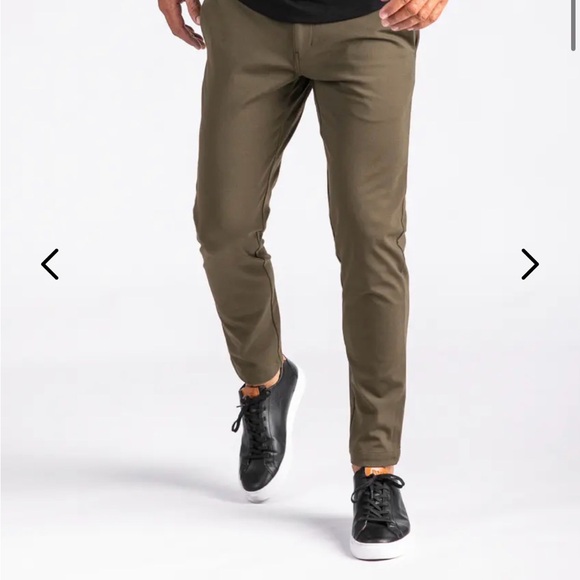 BYLT Basics Men's Taupe Chinos - Picture 4 of 4